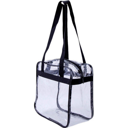 Transparent PVC Toiletry Bag with Shoulder Strap
