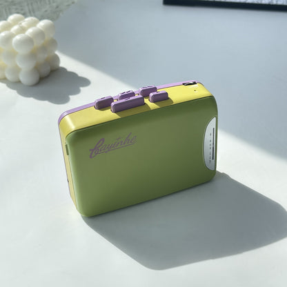 Transparent Retro Cassette Player