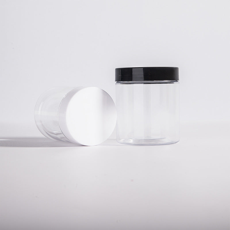 Transparent sealed jar