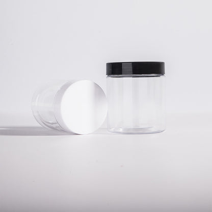 Transparent sealed jar