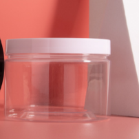Transparent sealed jar