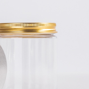 Transparent sealed jar