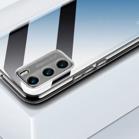 Transparent Silicone Phone Case for Huawei P Series