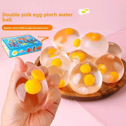 Transparent Simulation Egg Stress Relief Toy