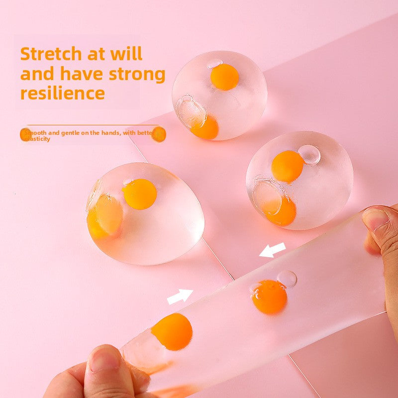 Transparent Simulation Egg Stress Relief Toy