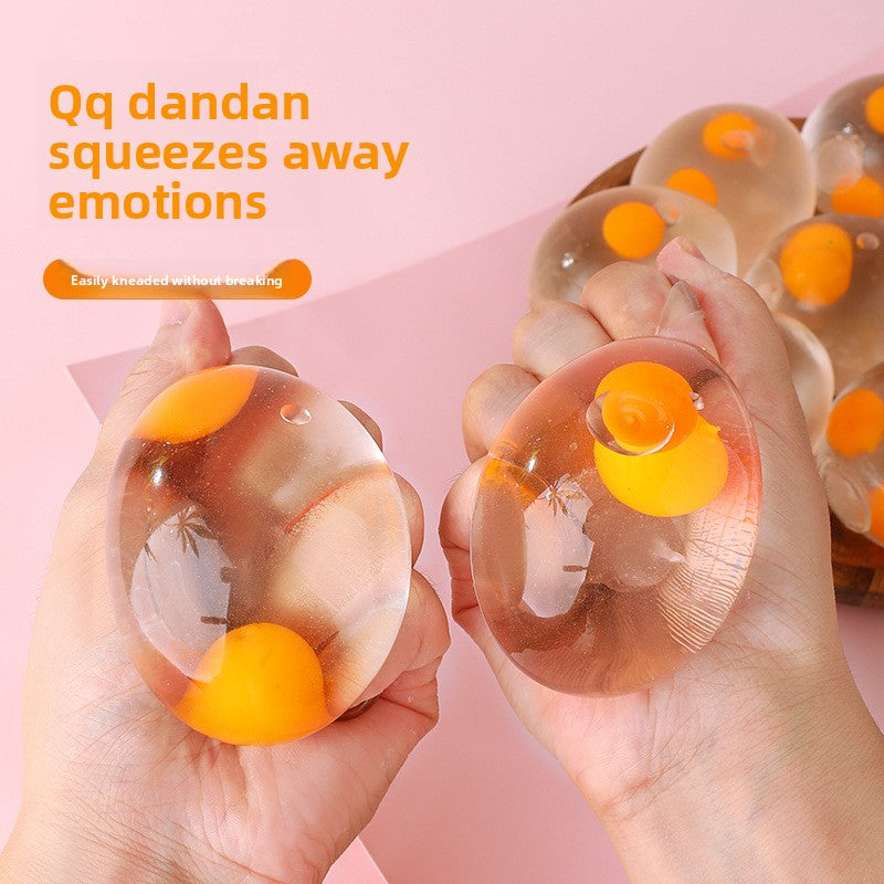 Transparent Simulation Egg Stress Relief Toy