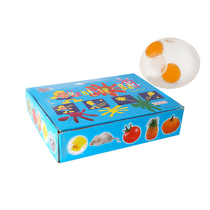 Transparent Simulation Egg Stress Relief Toy