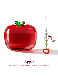 Red + Lanyard TPU Case