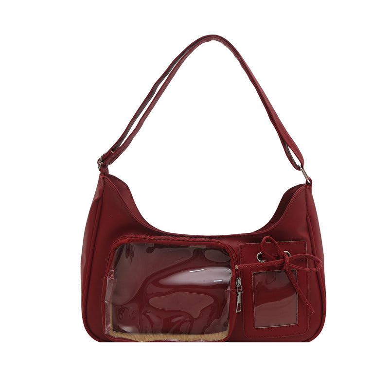 Transparent Square Crossbody Bag