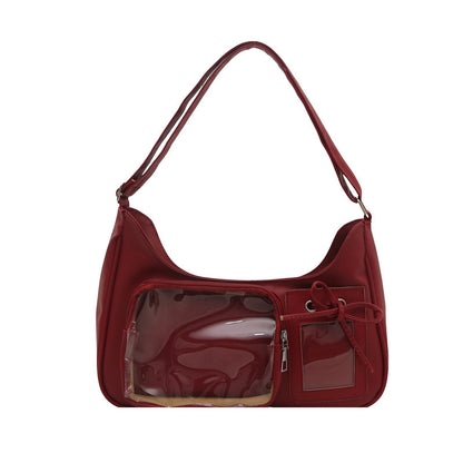 Transparent Square Crossbody Bag