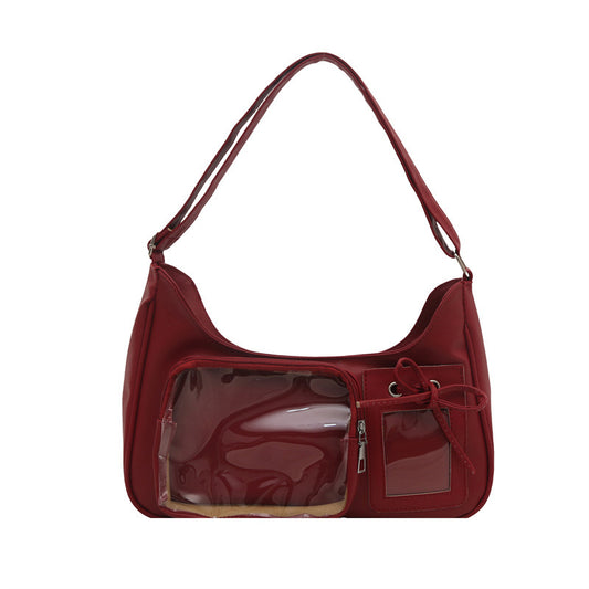 Transparent Square Crossbody Bag