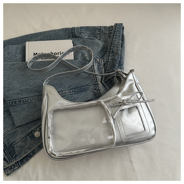 Transparent Square Crossbody Bag