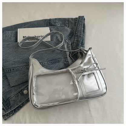 Transparent Square Crossbody Bag