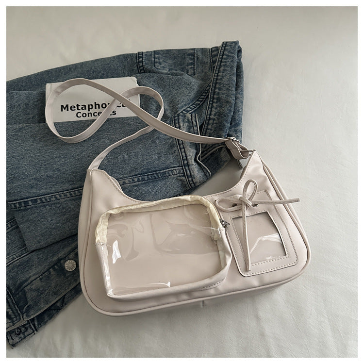 Transparent Square Crossbody Bag