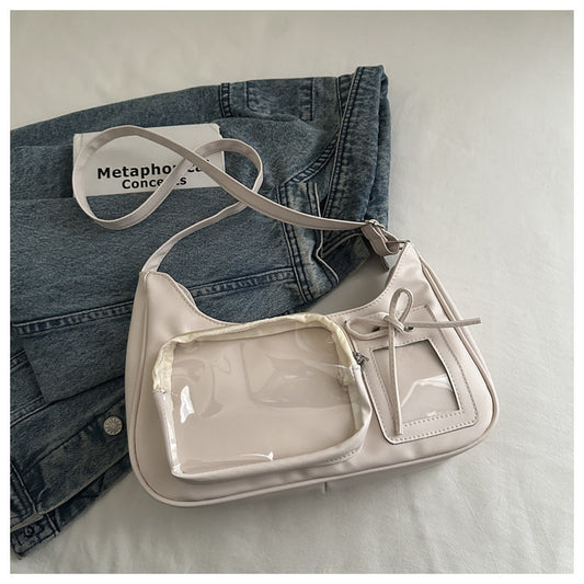 Transparent Square Crossbody Bag