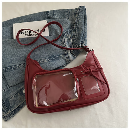 Transparent Square Crossbody Bag