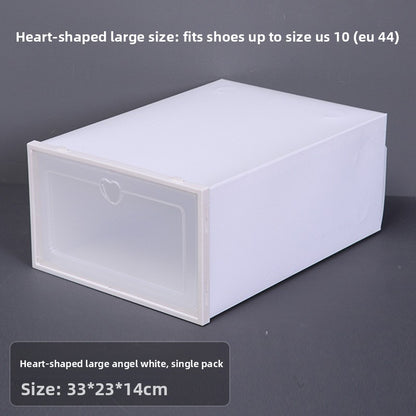 Transparent Stackable Shoe Storage Box
