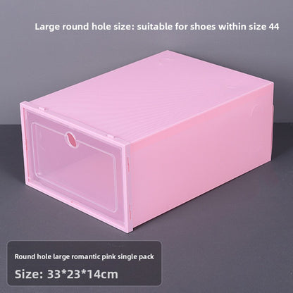 Transparent Stackable Shoe Storage Box