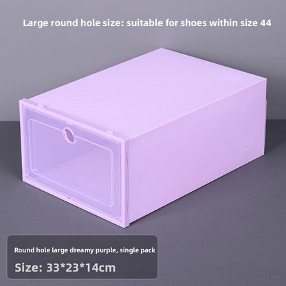 Transparent Stackable Shoe Storage Box