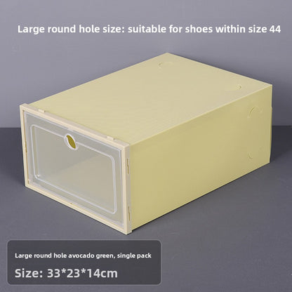 Transparent Stackable Shoe Storage Box