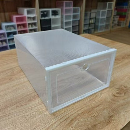 Transparent Stackable Shoe Storage Box