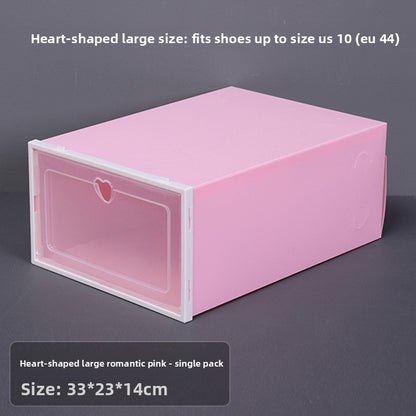 Transparent Stackable Shoe Storage Box