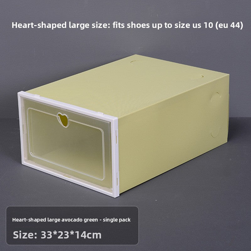 Transparent Stackable Shoe Storage Box