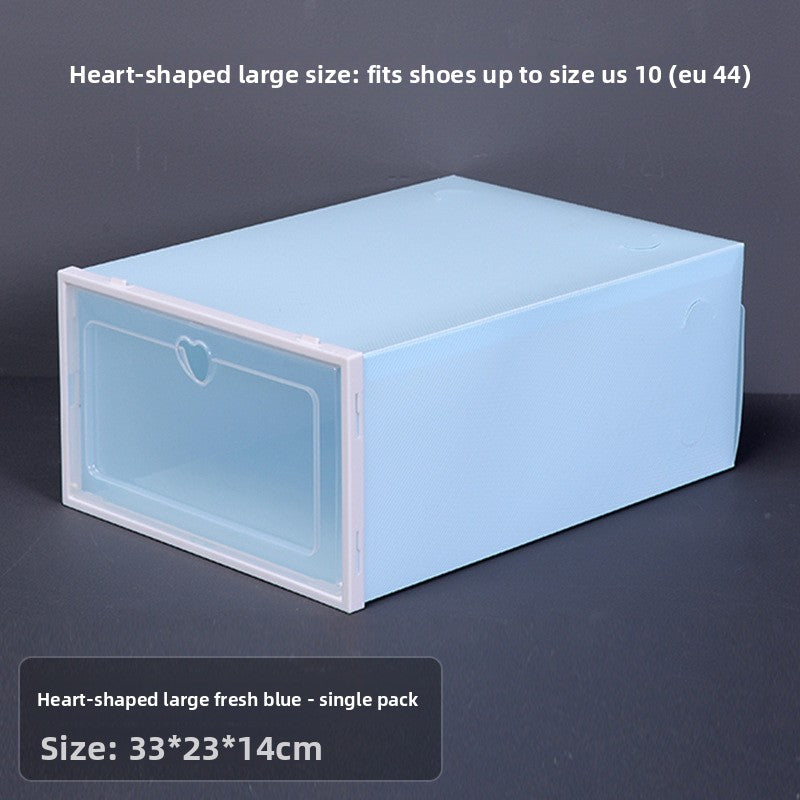 Transparent Stackable Shoe Storage Box