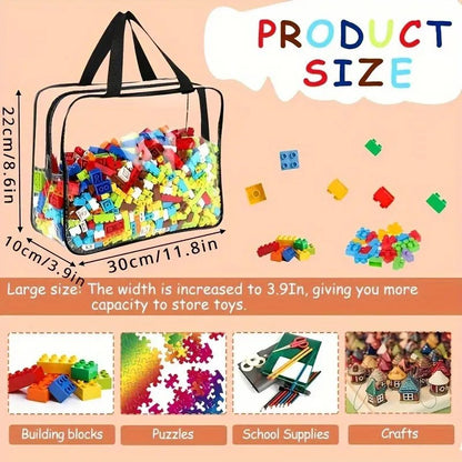Transparent storage bag