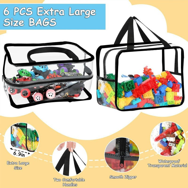 Transparent storage bag