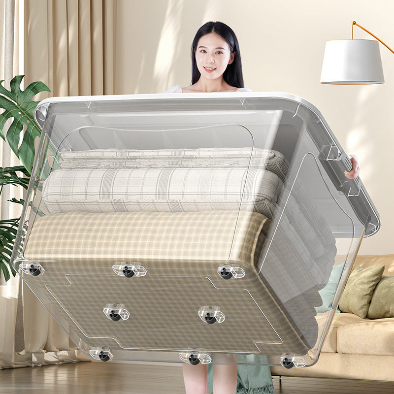 Transparent storage box