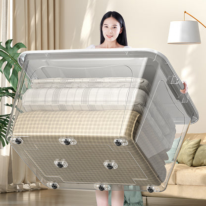 Transparent storage box