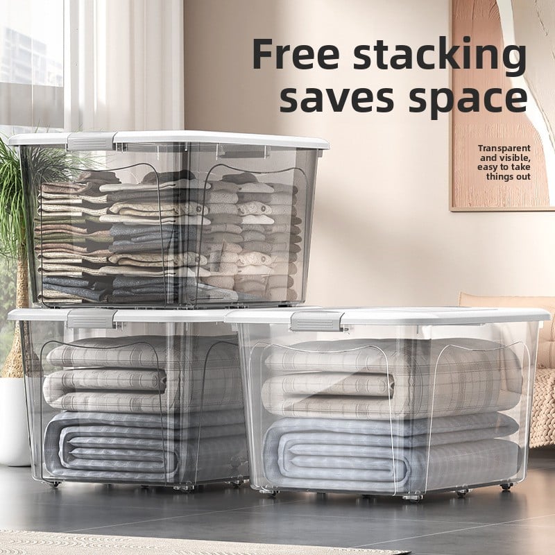 Transparent storage box
