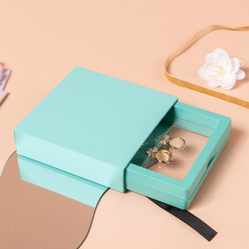 Transparent Suspension Jewelry Display Box