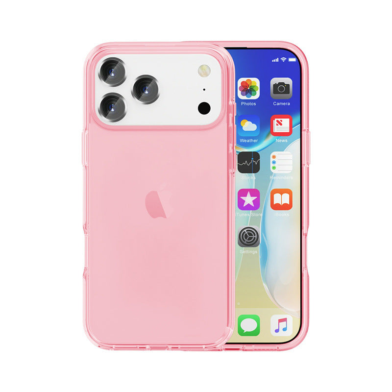 Transparent thickened phone case
