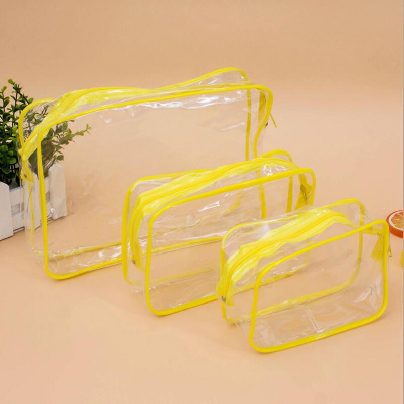 Transparent toiletry bag