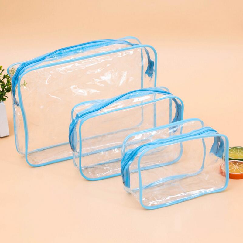 Transparent toiletry bag