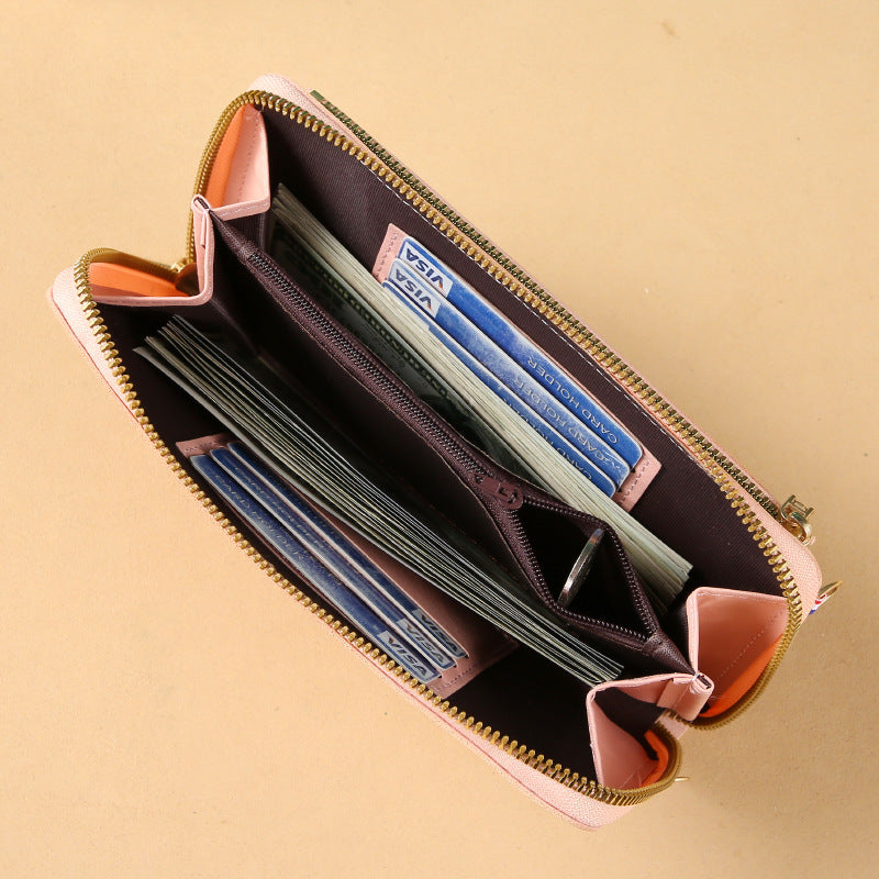 Transparent Touch-Screen Cross-Body Phone Bag