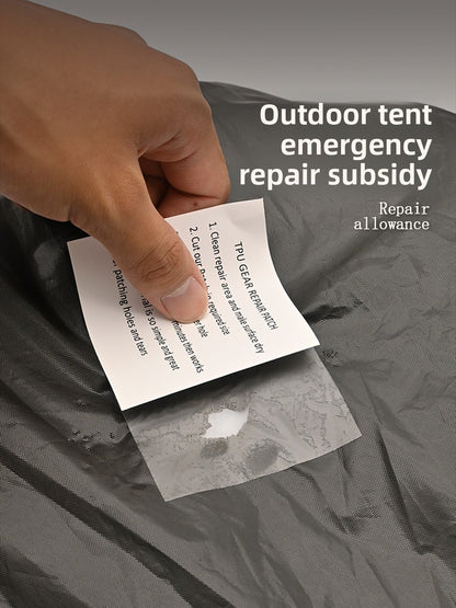 Transparent TPU Repair Patches