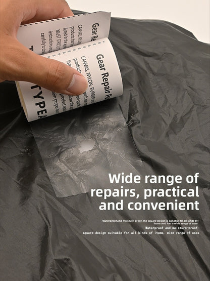 Transparent TPU Repair Patches