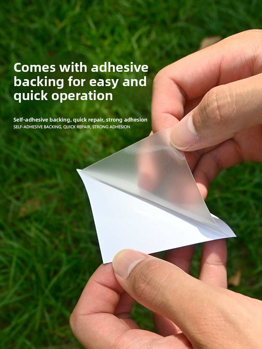 Transparent TPU Repair Patches