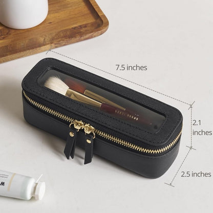 Transparent Travel Toiletry Bag with Zipper