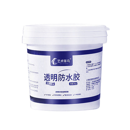 Transparent waterproof glue