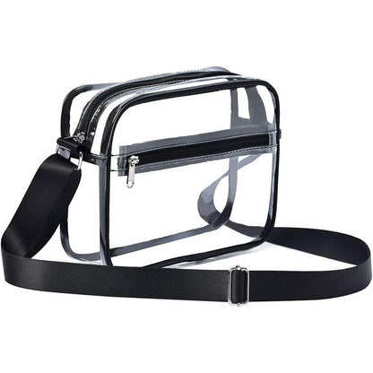 Transparent Waterproof Messenger Bag