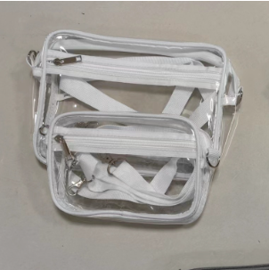 Transparent Waterproof Messenger Bag