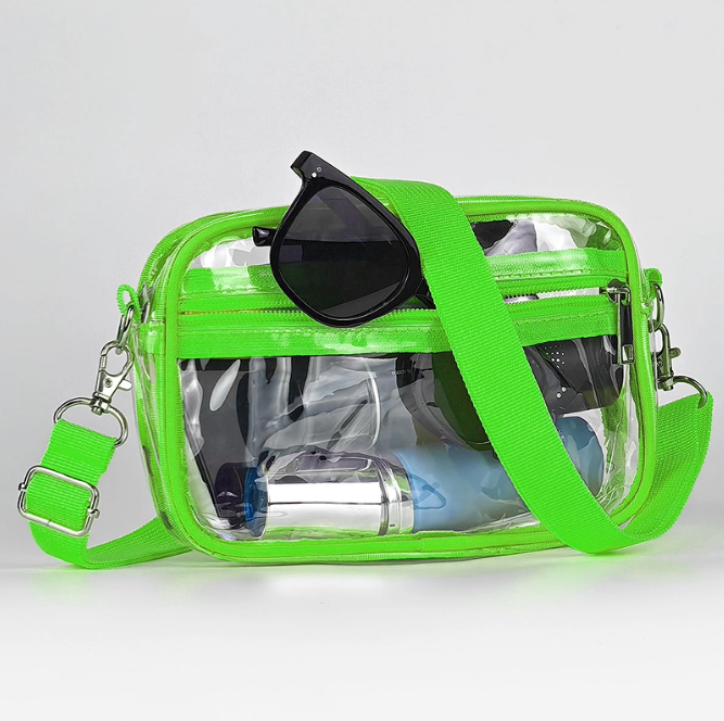 Transparent Waterproof Messenger Bag