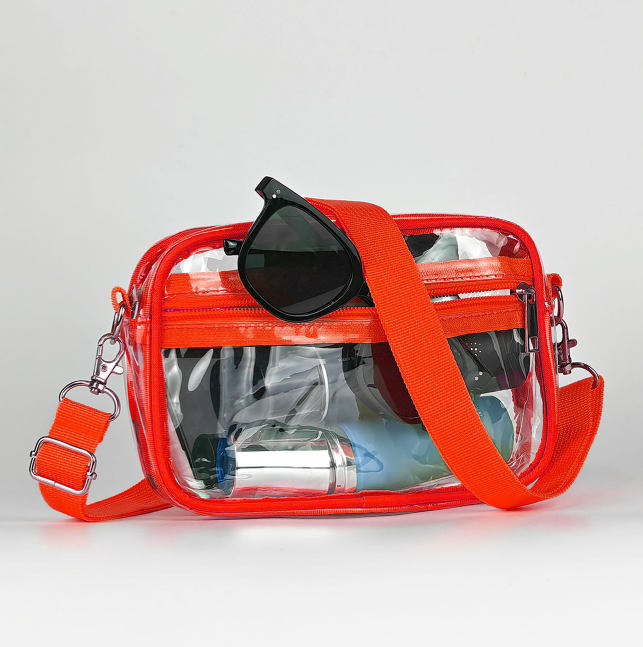 Transparent Waterproof Messenger Bag