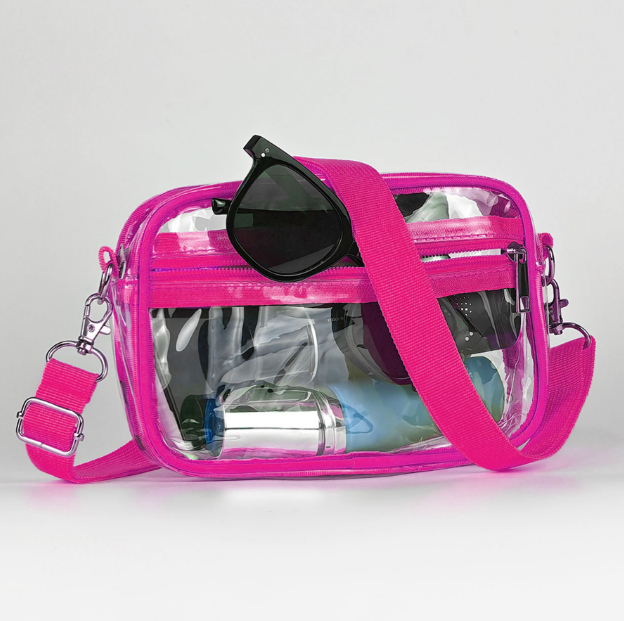 Transparent Waterproof Messenger Bag