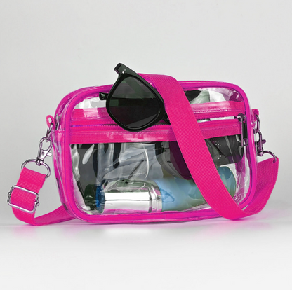 Transparent Waterproof Messenger Bag