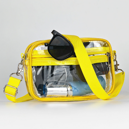 Transparent Waterproof Messenger Bag